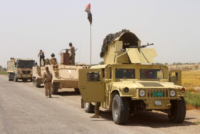 Het Iraakse leger in Fallujah?