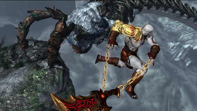 Scène uit 'God of War III'