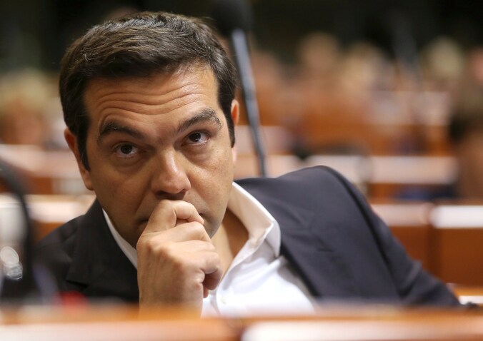 De Griekse premier Alexis Tsipras.