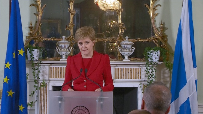 De Schotse premier Nicola Sturgeon maakte vandaag bekend dat het land zich voorbereidt op een nieuw referendum.