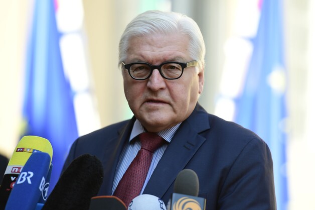 Duitse minister van Buitenlandse Zaken Steinmeier.