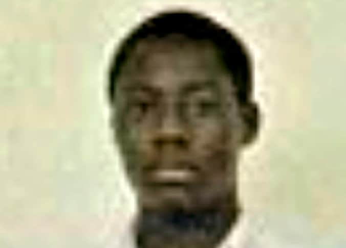 Archieffoto van de verdachte: Abdul Farouk Abdulmutallab (23). Zijn vader is een belangrijke bankier in Nigeria.