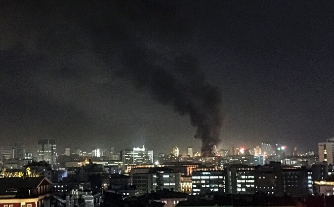Beeld van de aanslag in Ankara in februari.
