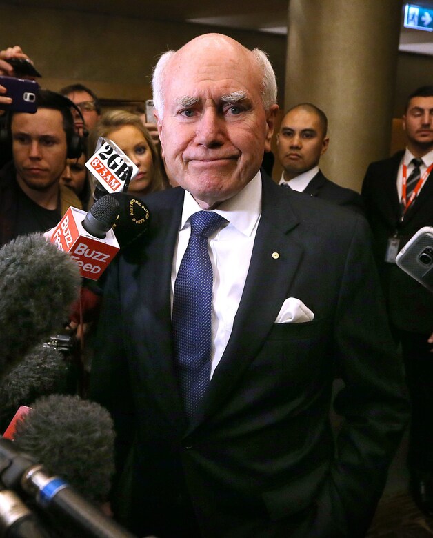 De voormalige Australische premier John Howard.