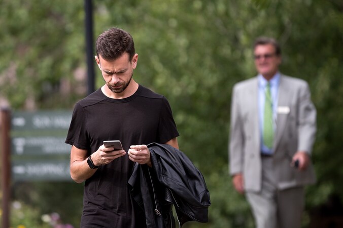 Jack Dorsey richtte in 2006 mee Twitter op.
