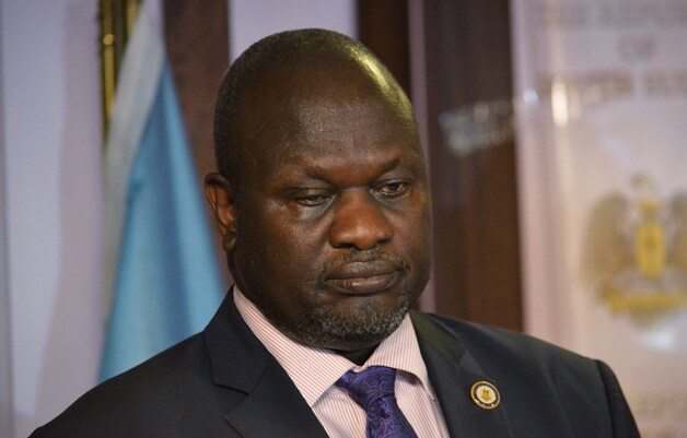 De Zuid-Soedanese vicepresident Riek Machar.