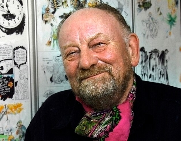 De Deense cartoonist Kurt Westergaard