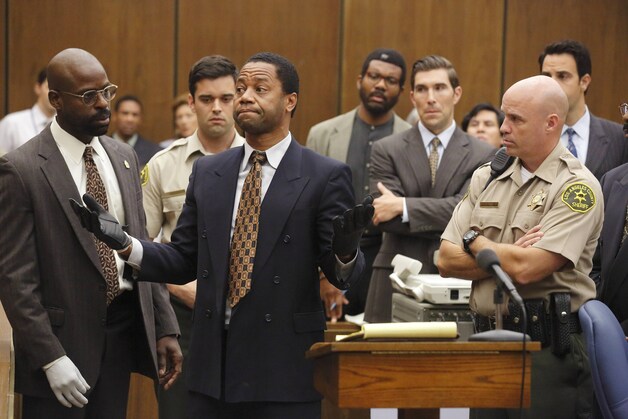 Een scène uit 'The People v O.J. Simpson: American Crime Story'.