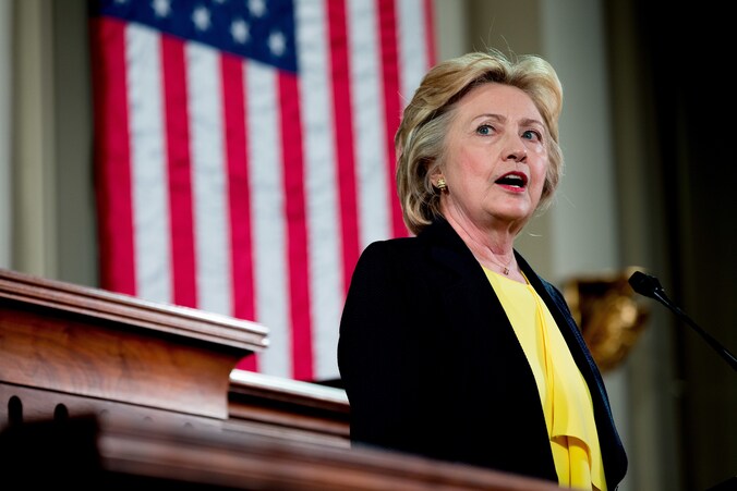 Presidentskandidaat Hillary Clinton