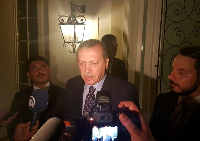 Turks president Erdogan.