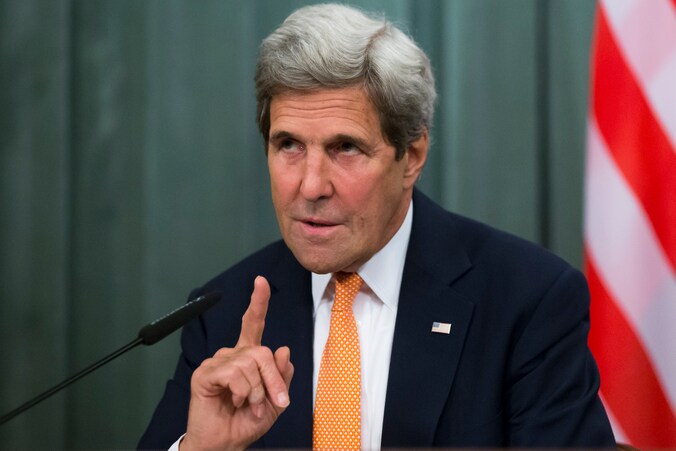 John Kerry, minister van Buitenlandse Zaken van de Verenigde Staten.
