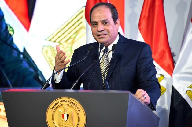 De Egyptische president al-Sisi kwam aan de macht dankzij een militaire ingreep.
