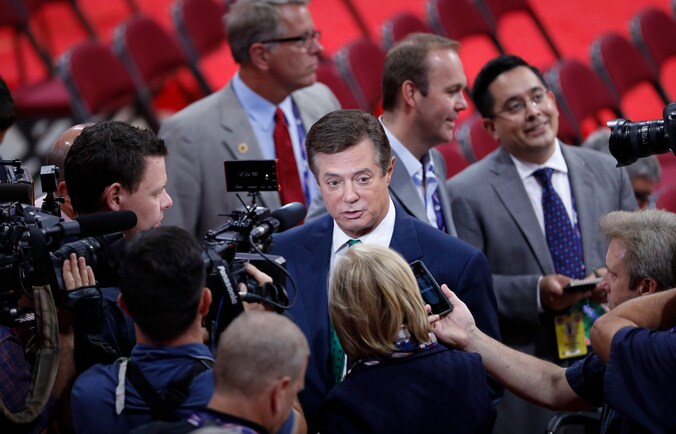 Trump campagneleider Paul Manafort.