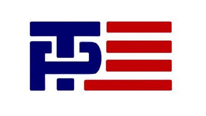 Het oude logo van de Trump-Pence-campagne