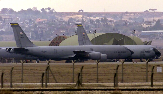 De nucleaire wapens lagen naar verluidt opgeslagen in de Turkse luchtmachtbasis Incirlik.