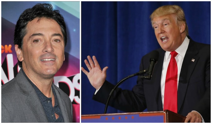 Links: Scott 'Chachi' Baio. Rechts: Donald Trump.