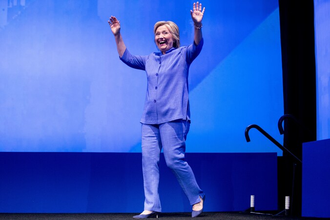 Hillary Clinton is de Democratische presidentskandidate.