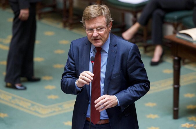 Minister van Financiën, Johan Van Overtveldt.