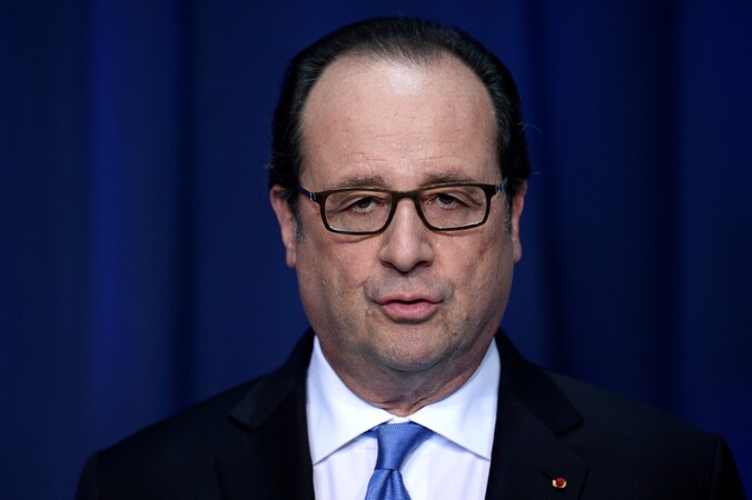 Frans president François Hollande.