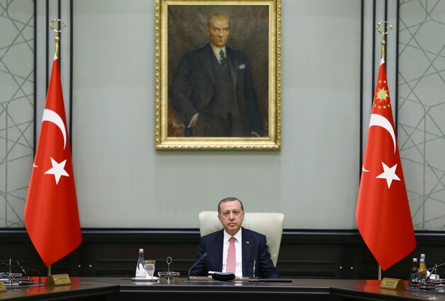 Recep Tayyip Erdogan, president van Turkije.