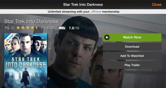 Amazon laat gebruikers films en series downloaden, zij het met een tijdsslot.