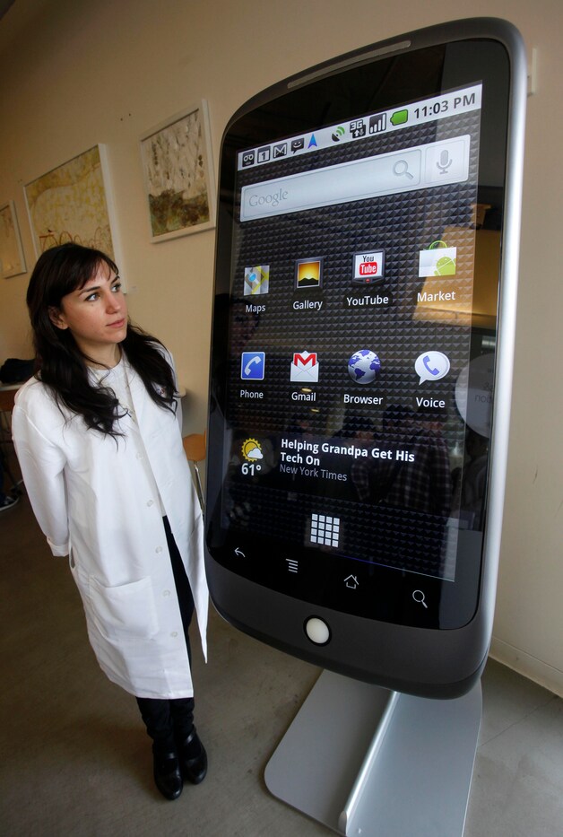 Gigantische Nexus One.