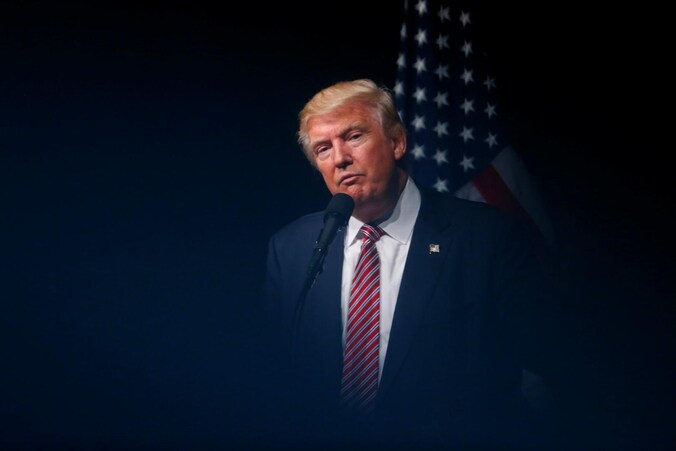 De Republikeinse presidentskandidaat Donald Trump