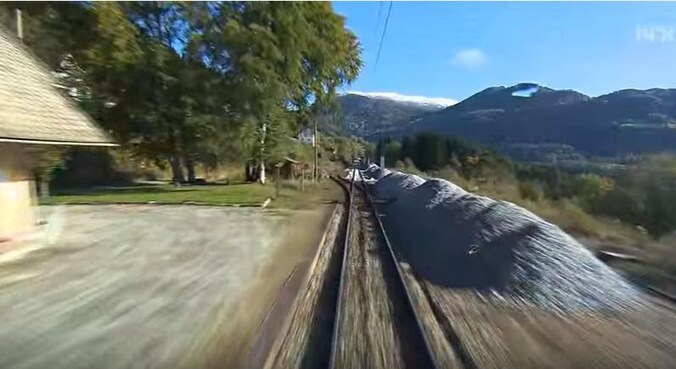 Van Bergen naar Oslo: minuut per minuut.