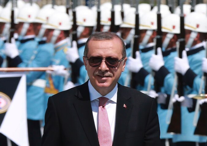De Turkse president Recep Tayyip Erdogan.