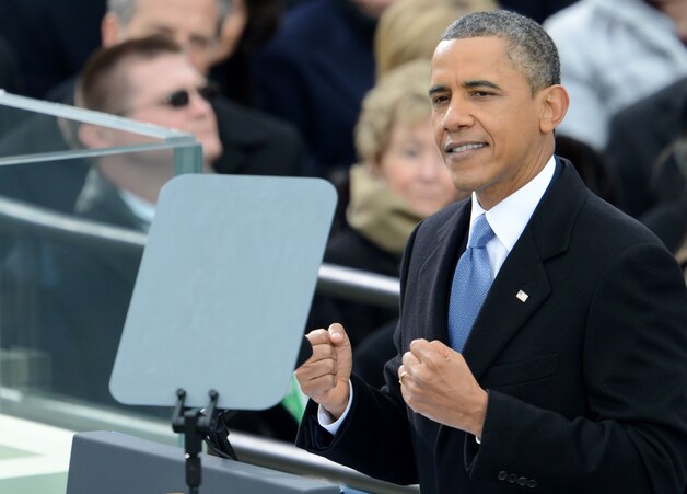 De Amerikaanse president Barack Obama.