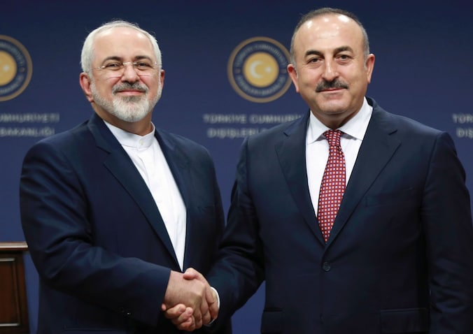 De Turkse minister van Buitenlandse Zaken Mevlüt Cavusoglu.