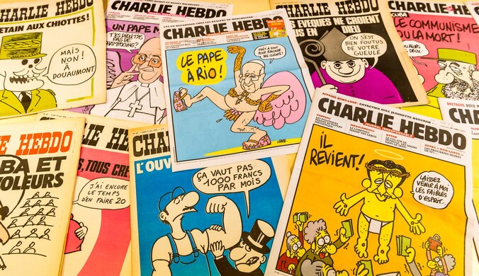 Covers van Charlie Hebdo