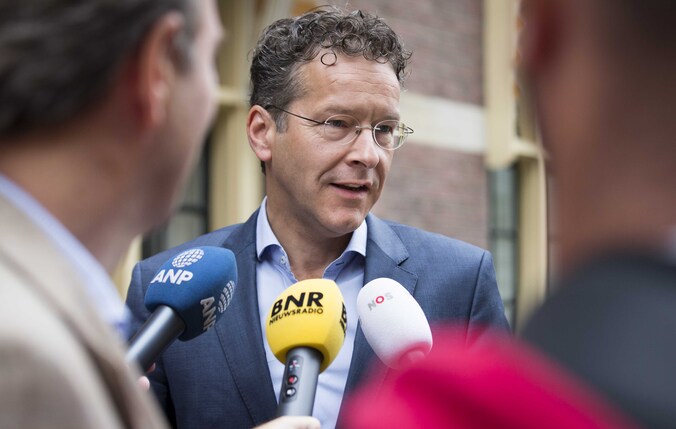 Nederlands minister van Financiën en voorzitter van de Eurogroep Jeroen Dijsselbloem.