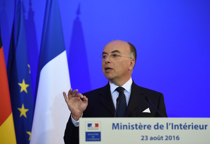 Frans binnenlandminister Bernard Cazeneuve.