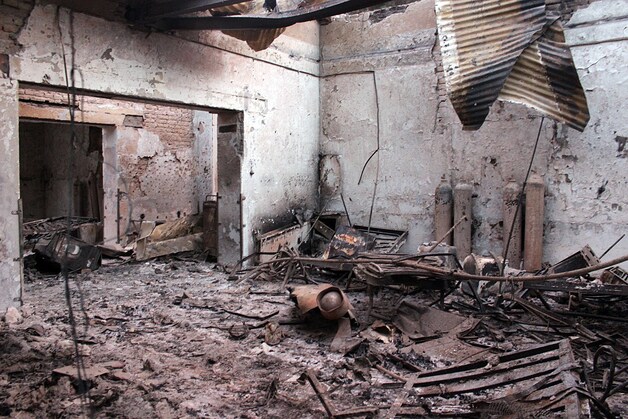 Het pijn in Kunduz na de luchtaanval.