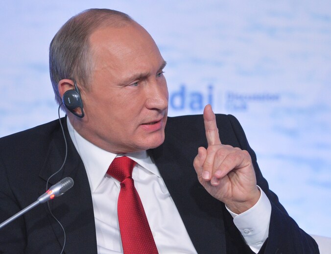 Vladimir Poetin.
