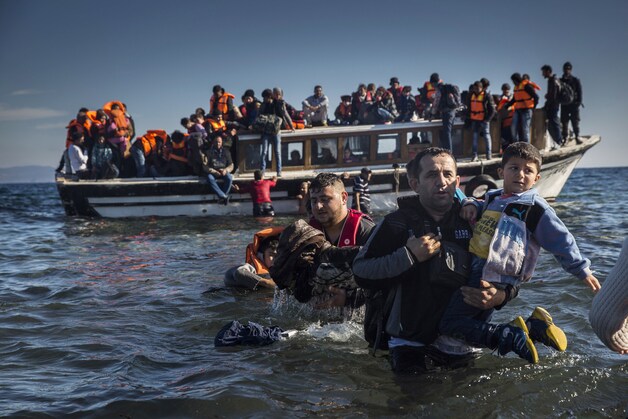 Lesbos, vandaag.