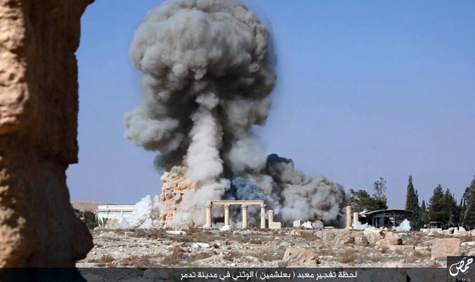 Een aanval op Palmyra.