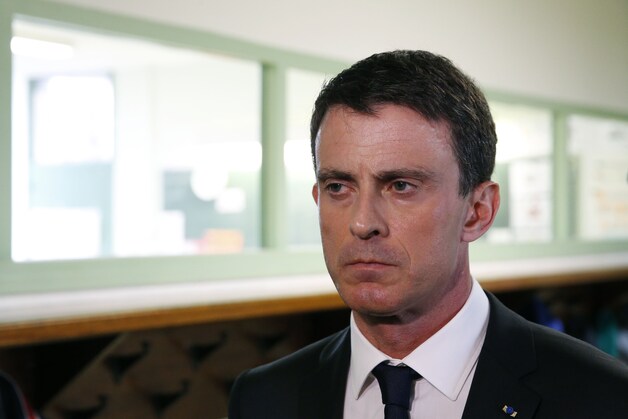 Frans premier Manuel Valls.