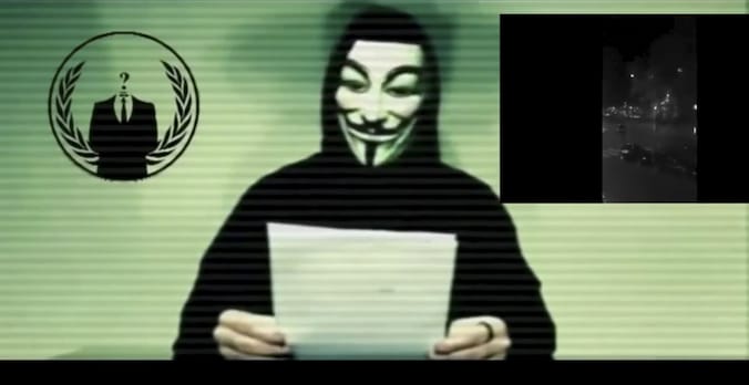 Anonymous legde onder meer oliegigant Gazprom en nieuwswebsite RT plat. 