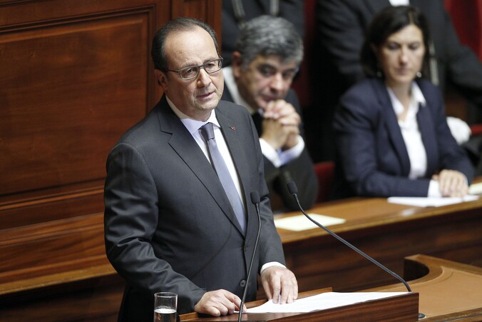 Frans president François Hollande.