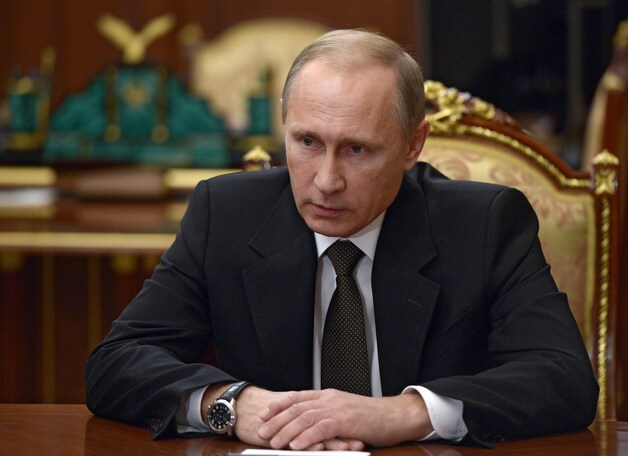 De Russische president Vladimir Poetin.