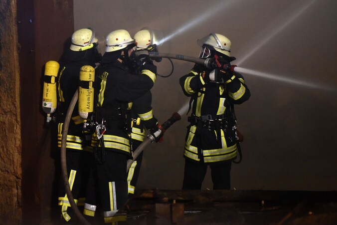 Duitse brandweerlieden (archieffoto ter illustratie).