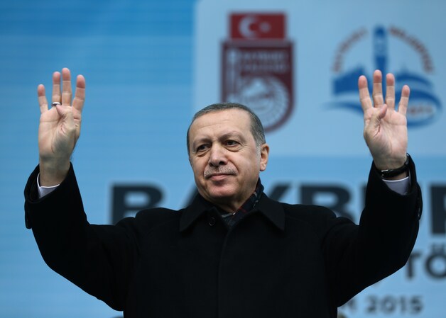 Turks president Erdogan.