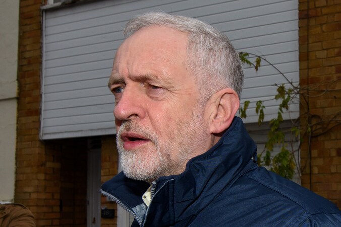 Labour-voorzitter Jeremy Corbyn.