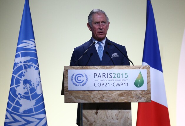 Ook de Britse prins Charles gaf een toespraak bij de opening van de klimaattop.