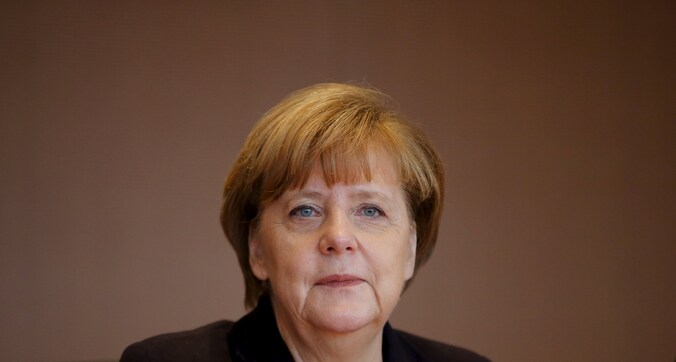 De Duitse bondskanselier Angela Merkel.
