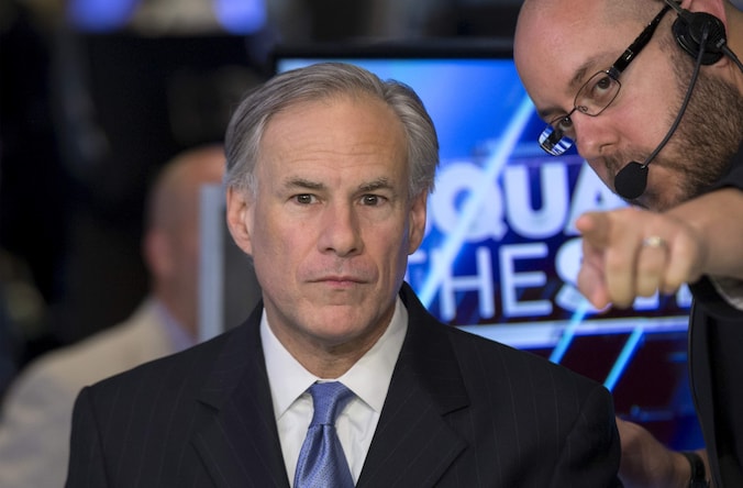De Texaanse gouverneur Greg Abbott werd door de rechter in het ongelijk gesteld.