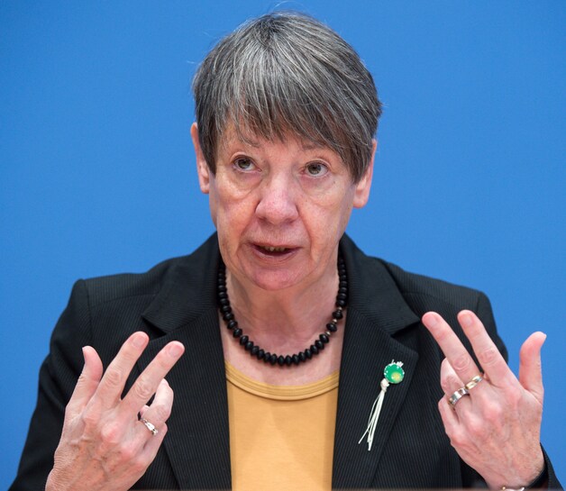 Barbara Hendricks, de Duitse minister van Milieu.