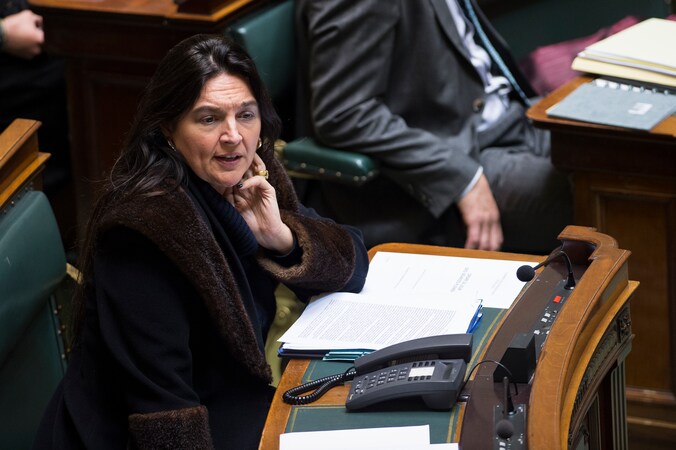 Minister van Energie Marie Christine Marghem.